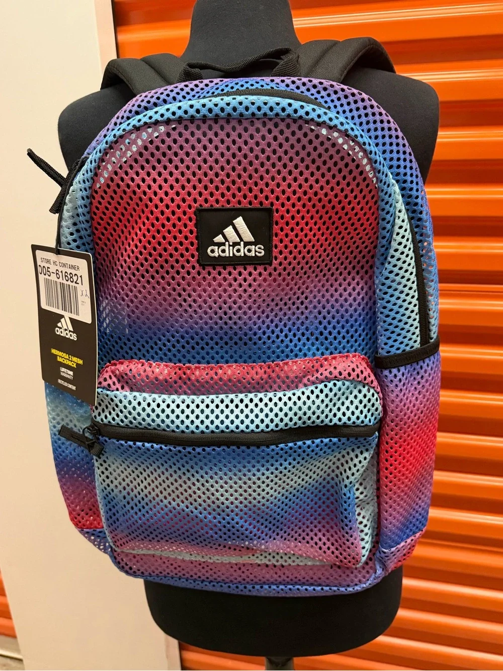 NWT Adidas Hermosa || Mesh Prime Multi Pink Backpack